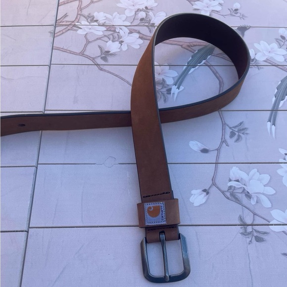 Carhartt Full Grain Leather Belt - Picture 1 of 4